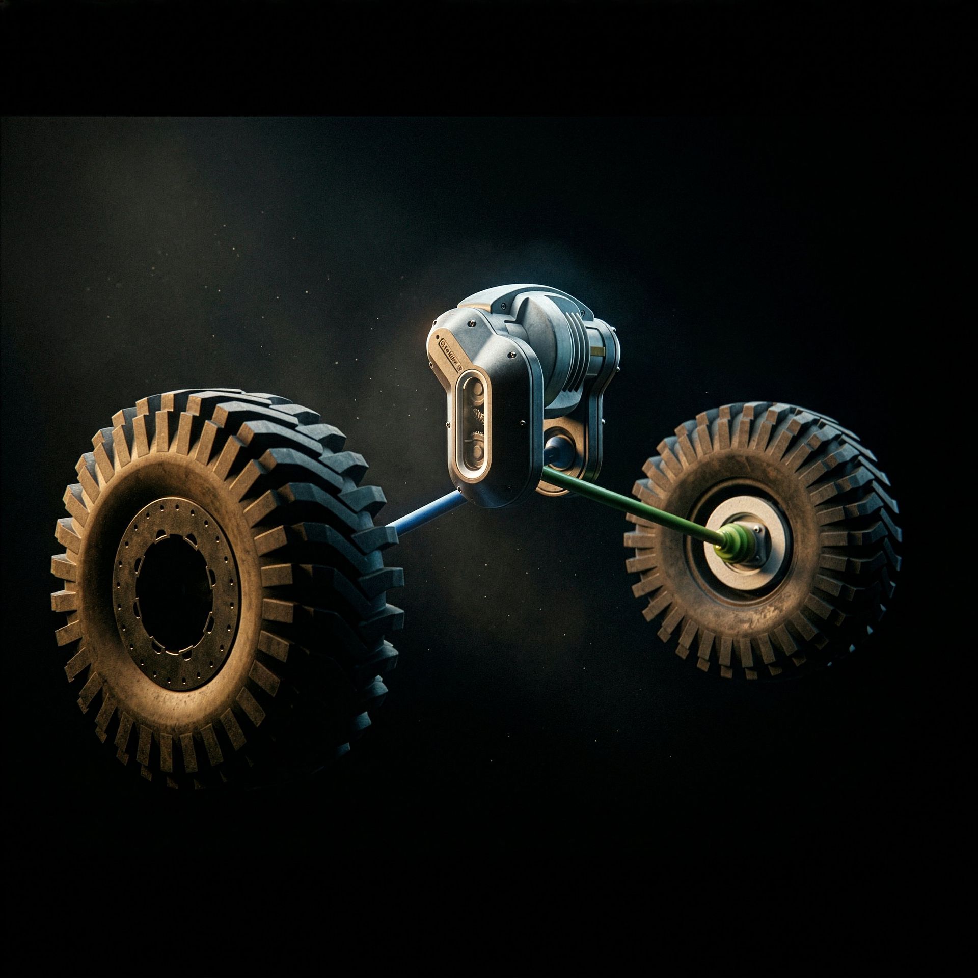 MAD X portal differential and active suspension unit